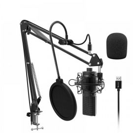 Fifine K780 Professional USB Condenser Microphone For Voice-Over, Gaming commentary on Discord, Twitch or OBS, Recording & YouTube videos
