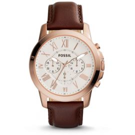 Fossil Grant for Men - Analog Leather Band Watch - FS4991 106239