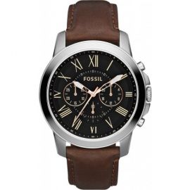 Fossil Grant Men's Leather Band Chronograph Watch - FS4813 106313