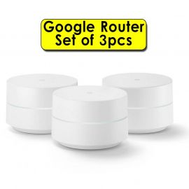 Google WiFi Router (set of 3) for Whole Home Coverage (NLS-1304-25) 107571
