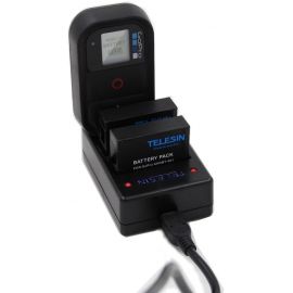 Telesin Multi-Charger for GoPro Hero4 with 2 x AHDBT-401 Battery 105412