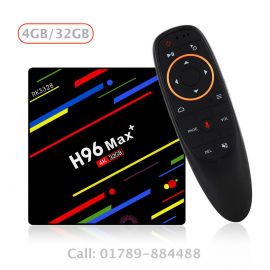 Android TV Box- H96 Max Plus 4GB RAM 32GB ROM Android 8.1 USB3.0 Support HD Netflix 4K Youtube 107121