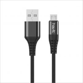 HAVIT H61 1.2M Anti-Broken 3D Alloy Micro USB Cable 1007677