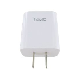 Havit H140 Dual USB charger output 5V-2.4A In Bdshop