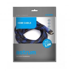 HDMI 3.0M 1.4v Braided Cable 107436
