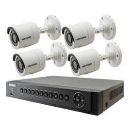 HIKvision CCTV Camera 4 Channel (Package With DVR, 1TB HDD) 106552