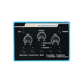 Voice Changing Live Streaming Audio Sound Card 107675