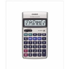 Portable Casio HL-122TV Calculator (Silver) 107711