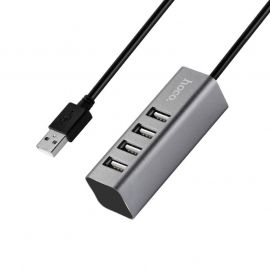 HOCO HB1 USB-A to Four USB Hub In bdshop