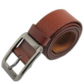 Brown color exclusive leather belt  105558
