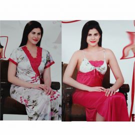 Multi-color Indian nightwear combo pack (2 pcs) 105539