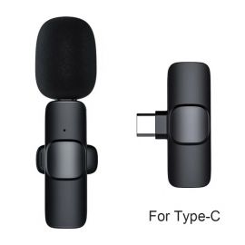 K8 Type-C Wireless Lavalier Portable Microphone