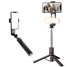 L15 Selfie Stick Tripod with Detachable LED Light