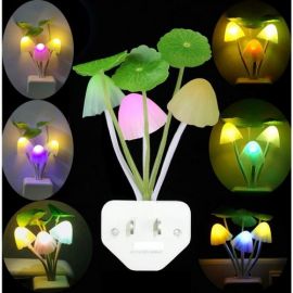 Automatic Sensor Color Changing LED Night Light Mushroom Lamp in BD at BDSHOP.COM