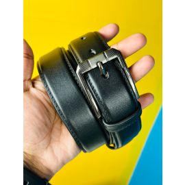 GearUp1006 Genuine Leather Belt- Black Color