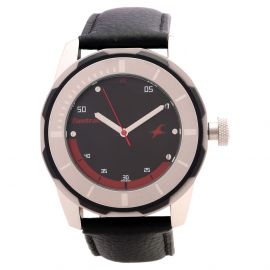 Leather belt watch for gents by Fastrack- 3099SL06 105858