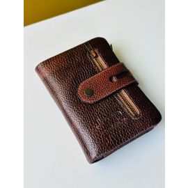 GearUp 02 Men’s Stylish Leather Wallet – Brown Color