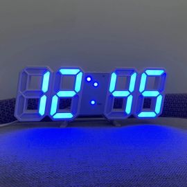 Digital Glowing 3D LED Wall Clock & Table Clock 