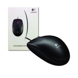 Logitech Optical Mouse B100 (Black) 100590