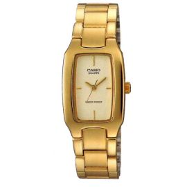 Casio Ladies Classic White Dial Gold Tone Stainless Steel Band Watch [LTP-1165N-9C] 101127