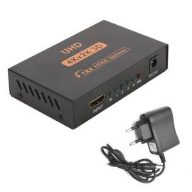 4K Supported HDMI Splitter 4 Port (1-in-4-Out) 107659