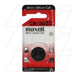 Maxell CR2032 Battery for Watch/CMOS 106582