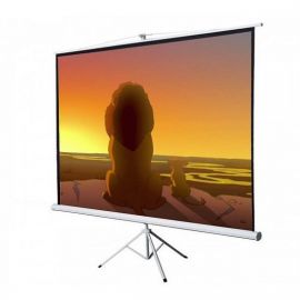 Meki Projection Screen, 70 x 70 Inches Tripod with Stand
