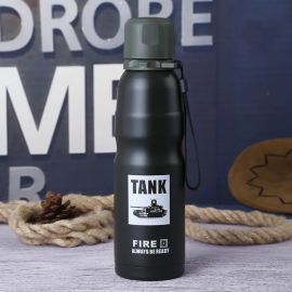 Metal Stainless Steel Thermos Portable Water Bottle - 500ml  In Bdshop