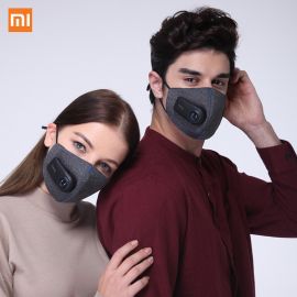 Xiaomi Purely Air Mask anti Pollution Pm2.5 Light Weight & Sports Style With Rechargeable Filter Fan 107056