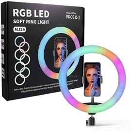 MJ26 RGB LED Soft Ring Light 26cm (10inches)