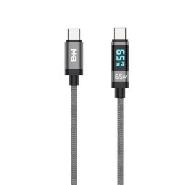 MKB C65D Type C To C 65W Braided Fast Charging Cable In BDSHOP
