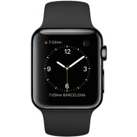Apple (MLCK2) Black Sport Band Smart Watch 104389