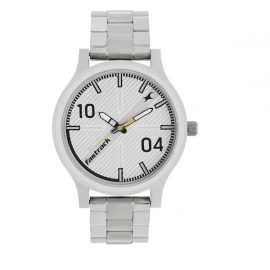 Fastrack Fundamentals Analog White Dial Men's Watch (NN38051SM01) in BD at BDSHOP.COM