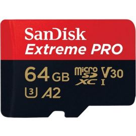 Original SanDisk 64GB Extreme PRO microSDXC Memory Card 106974