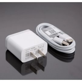 Original Mi 3A USB Charger With Type C Cable - White