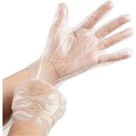 Pack Of 100 Polyethylene Embossed Gloves (Large size) 1007718