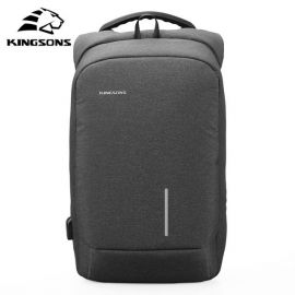 KINGSOONS 15“ Anti-Theft Laptop Backpack (Dark Gray) 107585
