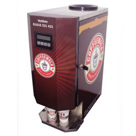 Instant Auto Tea + Coffee Vending Machine- Auto Coffee Maker with 5kg Coffee Premix, 5kg Tea, 600 Paper Cup 107017