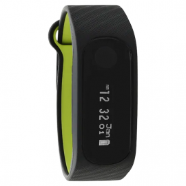 REFLEX 2.0 SMART BAND IN MIDNIGHT BLACK WITH NEON GREEN ACCENT 106963A