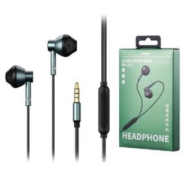 Remax RM-201 Stereo Sound Wired Earphone With Mic in BD at BDSHOP.COM