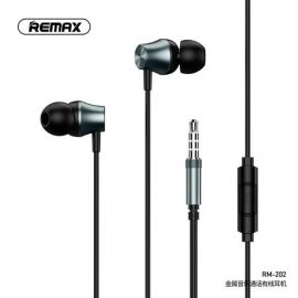 Remax RM-202 Wired Stereo Music In-ear Earphone  With Mic in BD at BDSHOP.COM