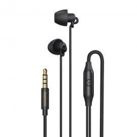 Remax RM-208 3.5mm Wired Stereo Music Phone Earphone In-Ear Headset with Mic 1007840