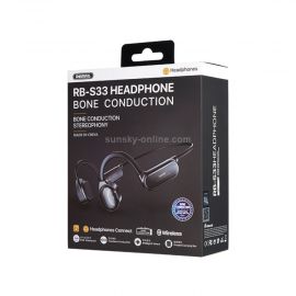 REMAX RB-S33 Bone Conduction Wireless 5.0 Sports Earphone in BD at BDSHOP.COM