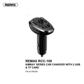 Remax RCC-109 Kimbay Series Car Charger with 2 USB & TF Card in BD at BDSHOP.COM