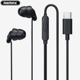 Remax RM-518a Wired Type-C Sleep Earphones - Black