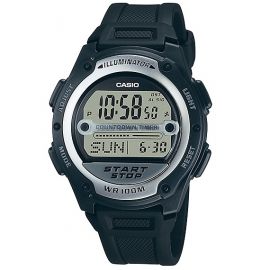 Resin belt watch for men by Casio (W-756-1AV)  105954