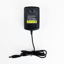 Power Adapter  (AC 100-240V to DC 12V, 2A)