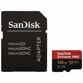 Original SanDisk 128GB microSDXC Extreme Pro 4K Ultra HD Memory card 106973A