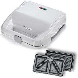 Kenwood 2In1 Sandwich Maker White, Smp02.000Wh