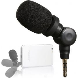 Saramonic SmartMic Mini Condenser Flexible Microphone With TRRS (3.5mm) Connector for Smartphones and iPhones